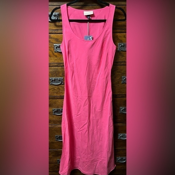 Universal Thread Pink Midi Slip Dress Size Small NWT - Picture 5 of 7